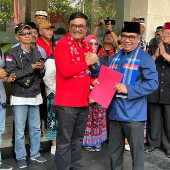 Masyarakat Betawi Sambangi PDIP untuk Dukung Anies di Pilkada DKI 2024