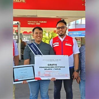 Korban Pengeroyokan di SPBU, Dapat Hadiah Pengisian Pertamax Gratis Setahun dari Pertamina