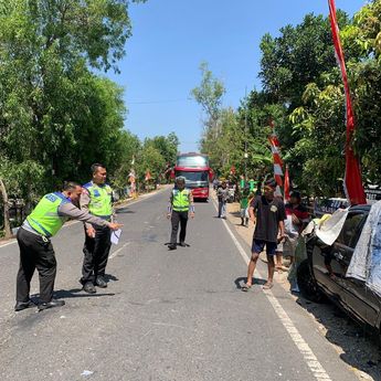 Kecelakaan Maut Mobil Tabrak Sepeda Motor di Wonogiri, 2 Orang Meninggal Dunia