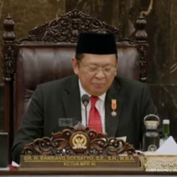 Bamsoet Kasih Pantun buat Prabowo di Sidang Tahunan MPR