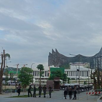 Suasana Meriah di Istana IKN, Lagu Tradisional Sambut HUT Ke-79 RI