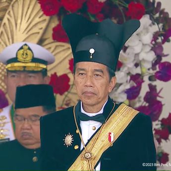 Jokowi Terima Penghargaan Tertinggi Palestina di Istana Merdeka