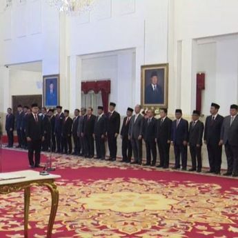 Daftar Lengkap 7 Pejabat Baru yang Dilantik Jokowi Hari ini