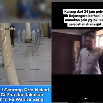 Pria Lecehkan Wanita Saat Salat di Masjid Ditangkap Polisi