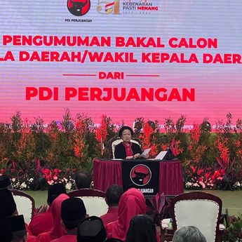 Megawati Masih Simpan Nama Bakal Calon Gubernur Jateng