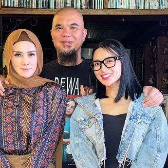 Potret Wika Salim Bareng Mulan Jameela dan Ahmad Dhani, Netter: Hati-hati