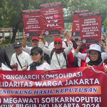 Solidaritas Warga Jakarta Geruduk Kantor DPP PDI Perjuangan di Menteng, Ada Apa?