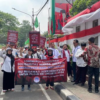 Solidaritas Warga Jakarta Dukung Keputusan Megawati di Pilgub 2024