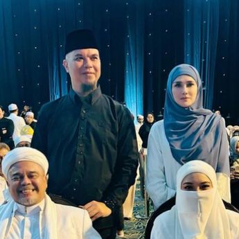 Ahmad Dhani, Mulan Jameela dan Habib Rizieq Foto Bersama Disorot