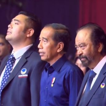 Jokowi Terima Kasih ke Surya Paloh: 10 Tahun Saya Sangat Merasa Didukung NasDem