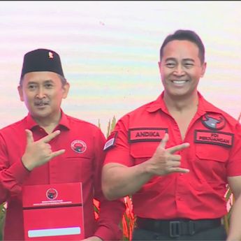 Andika Perkasa-Hendrar Resmi Diusung PDIP Maju Pilkada Jawa Tengah, Lawan Ahmad Luthfi-Taj Yasin