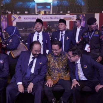 Bertemu Jokowi, Anies Baswedan Diteriaki Abah