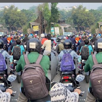 Kemacetan Parah Terjadi di BSD Sudah 2 Jam Lebih