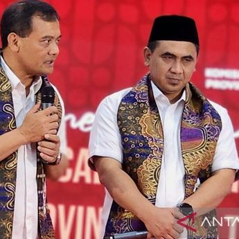 Luthfi-Taj Yasin Daftar ke KPU Berbekal 13,7 Juta Suara Pemilih