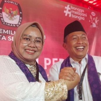 Ratu Ria Maryana-Subadri Ushuludin Didaftarkan sebagai Calon Wali Kota dan Wakil Wali Kota Serang