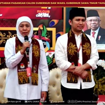 3 Srikandi Bertarung di Pilgub Jawa Timur, Risma dan Luluk Goyang Petahana