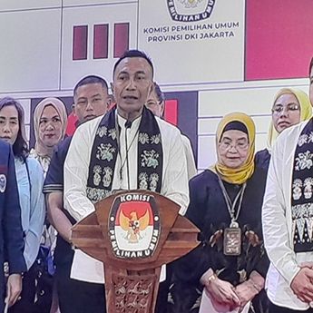 Dharma-Kun Resmi Daftar ke KPU Jakarta: Mohon Jaga Kami 