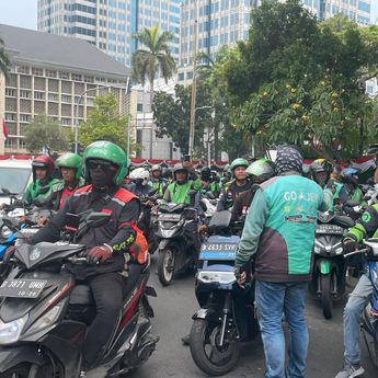 Ribuan Driver Ojol Demo Tuntut Evaluasi Tarif, Grab Indonesia Beri Penjelasan