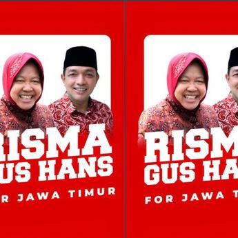 Risma-Gus Han Lawan Khofifah di Pilgub Jatim, Daftar ke KPU Hari Terakhir