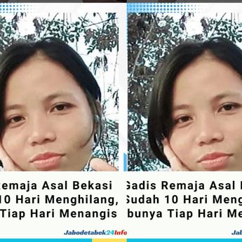 Wanita Asal Bekasi Menghilang Sudah 10 Hari Tidak Pulang