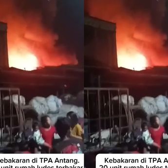 Kebakaran Hebat Terjadi di Makassar Dini Hari, Ledakan Terdengar Kencang