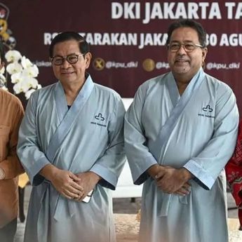 KPU Umumkan Pramono-Rano, RK-Suswono, Dharma-Kun Lolos Pemeriksaan Kesehatan