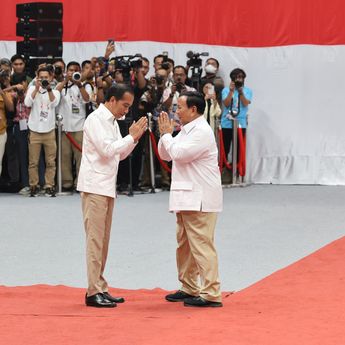 Doa Jokowi untuk Prabowo Pimpin Indonesia 5 Tahun ke Depan