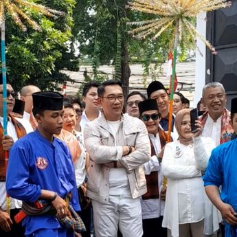 Ridwan Kamil Sambangi Markas TKN Fanta, Bahas Program untuk Jakarta