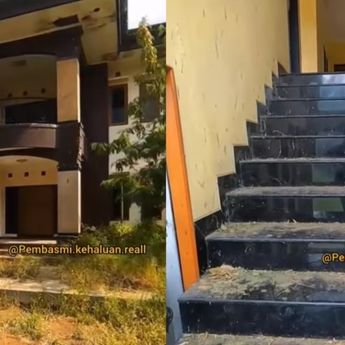 Penampakan Rumah Mewah Diduga Milik Nadia Vega yang Sudah Lama Terbengkalai