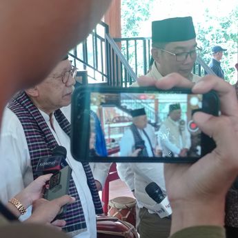 Giliran Ridwan Kamil Temui Eks Gubernur DKI Jakarta Fauzi Bowo