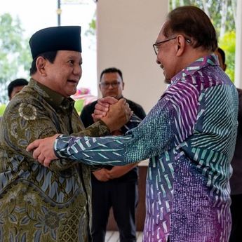 Temui PM Malaysia Anwar Ibrahim, Prabowo Bahas Kerja Sama Pertahanan