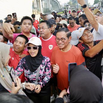 Pramono Janji Kasih Driver Ojol Gaji UMR, Jadikan Pekerja Formal