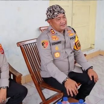 Tingkah Konyol Kapolres Serang AKBP Condro Sasongko, Jadi Idola Baru Masyarakat