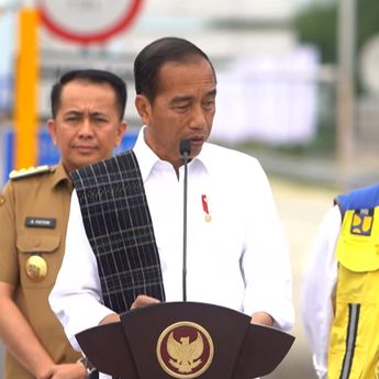 Jokowi Resmikan 2 Ruas Tol di Sumut, Habiskan Anggaran Rp17,6 Triliun