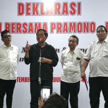 Pramono-Rano Hadiri Deklarasi Rumah Bersama di Gedung Joang '45