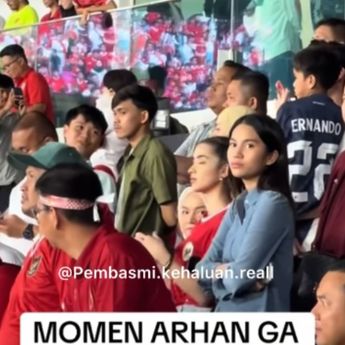 Jleb, Arhan Pratama Cuekin Azizah Salsha di GBK