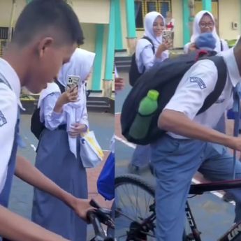 Viral! Anak SMA Hadiahkan Sepeda untuk Teman yang Sering Telat ke Sekolah Gegara Jalan Kaki