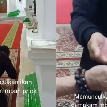 Geger Seorang Pria "Munculkan Ikan" dari Makam Mbah Priok di Jakarta Utara