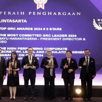 Lintasarta Borong Tiga Penghargaan GRC Award 2024: Bukti Komitmen pada Tata Kelola Perusahaan yang Baik