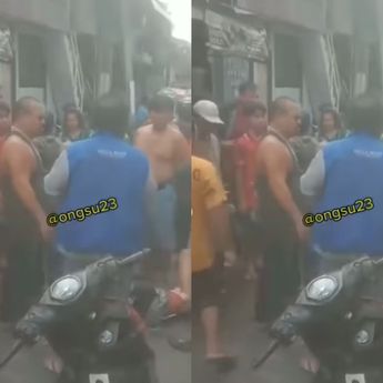 Maling Motor Jadi Bulan-bulanan Warga di Jakarta Utara