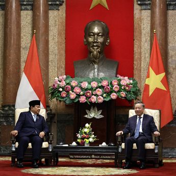 Seusai dari IKN, Prabowo Temui Presiden Vietnam To Lam Bahas Hubungan Bilateral