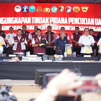 Pencucian Uang Hasil Narkoba Rp2,1 Triliun Dibongkar