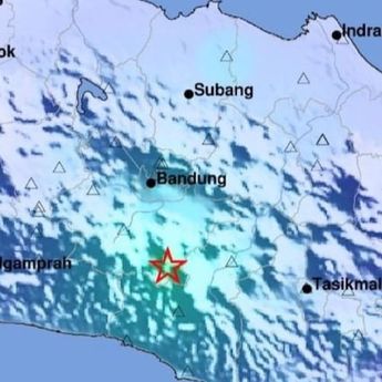 Bandung Diguncang Gempa 5 Magnitudo, Tidak Berpotensi Tsunami