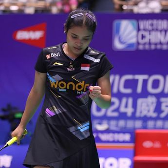 Gregoria Mariska Tersingkir di Babak Pertama China Open 2024