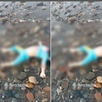 Jasad Anak Perempuan Terdampar di Pantai Batu Gong, Wajah dan Mulut Dilakban