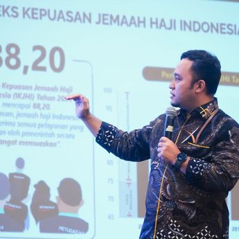 Indeks Kepuasan Jemaah Haji 2024 88,20, Sangat Memuaskan