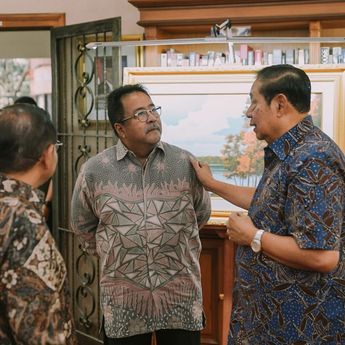 Pramono Anung dan Rano Karno Silaturahmi ke SBY, Bahas Apa?