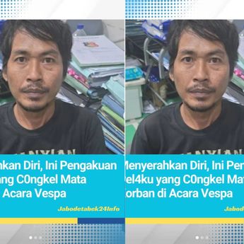 Bukan Dicongkel, Pria di Acara Vespa Ternyata Dicolok Matanya