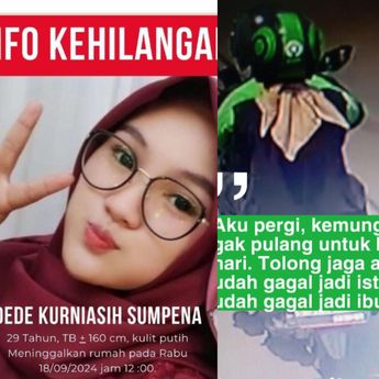 Wanita Cantik Asal Depok Mendadak Menghilang, Pesan Terakhir Bikin Nyesek