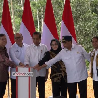 Jokowi Resmikan D'Prima Hotel Senilai Rp100 Miliar, Jadi Budget Hotel Pertama di IKN